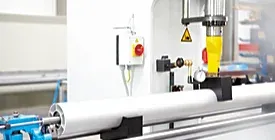 Fine straightening of technical rollers